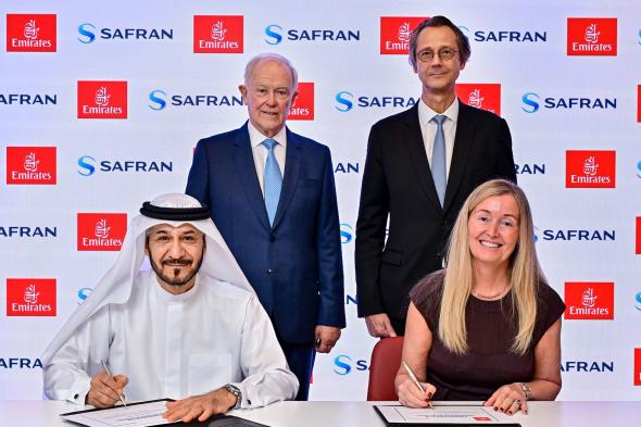 طيران الإمارات توقع مذكرة تفاهم مع "سافران" لتأسيس منشأة لتصنيع وتجميع مقاعد الطائرات في دبي