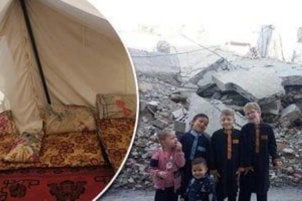 قصة فلسطينية تحت الركام وطفل يتلمس الحياة بعين لا تبصر الألم داخل غزة.. صور