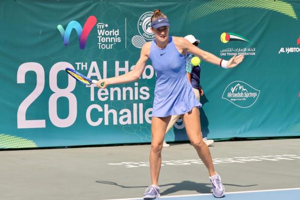 نجمات تحدي الحبتور للتنس: دبي محطة مثالية للانطلاق نحو العالمية