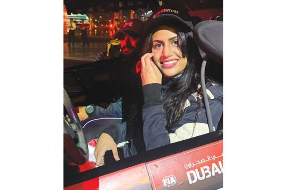 الإماراتية نورا الجساسي تشارك في رالي «باها قطر»