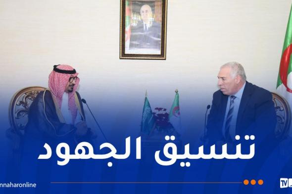 الجزائر
والسعودية
يبحثان
تعزيز
التعاون
بمجال
الذاكرة
الوطنية