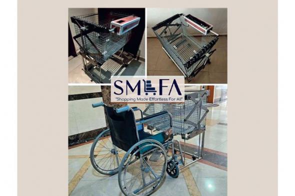 طلبة يبتكرون عربة تسوّق ذكية تُتيح الدفع الذاتي