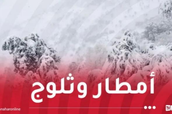 ثلوج
كثيفة..
أمطار
غزيرة
تتعدى
70
ملم
عبر
هذه
الولايات