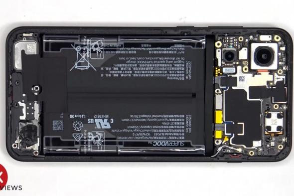 فيديو
تفكيك
هاتف
OnePlus
15R
يكشف
تصميمًا
سهل
الصيانة
والإصلاح