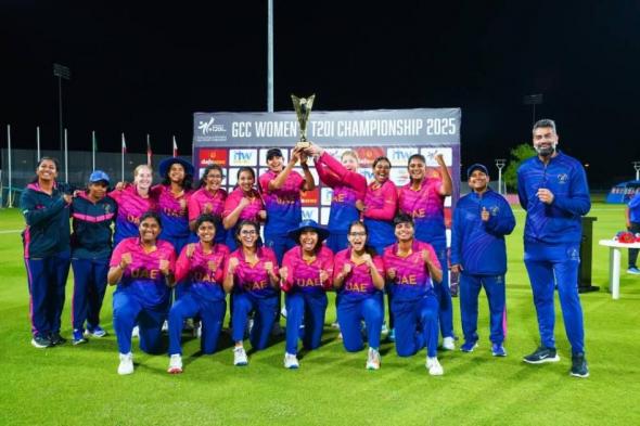 الإمارات
      تُتوّج
      بكأس
      الخليج
      لسيدات
      الكريكيت