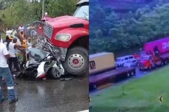 حادث
      مأساوي
      في
      كولومبيا
      يودي
      بحياة
      زوجين
      أثناء
      تصويرهما
      ابنهما..
      فيديو