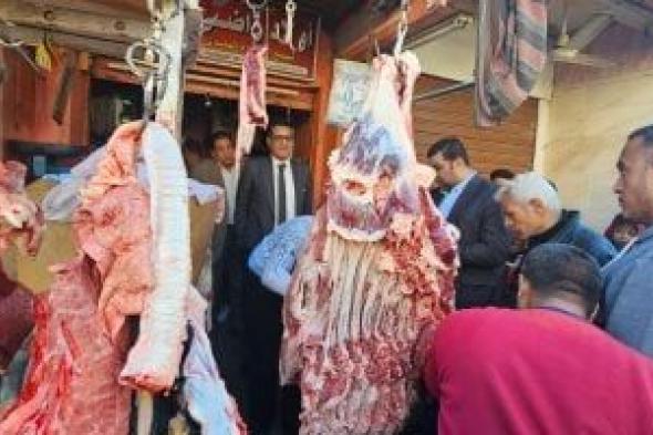 حملات
مكثفة
على
محلات
الجزارة
بإسنا
تضبط
أطنانا
من
اللحوم..
فيديو
وصور