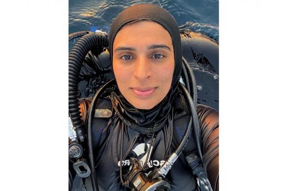 إماراتية تعشق الأعماق: لم أترك قارّة إلا وغُصت في مياهها