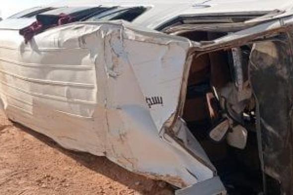 مصرع
شخص
وإصابة
8
حصيلة
حادث
طريق
العلاقي
بأسوان