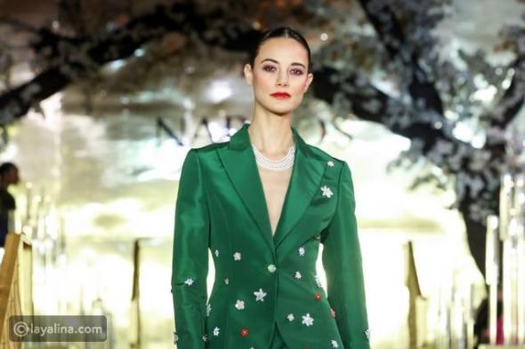 البدلة النسائية لليلة رأس السنة: أسلوب فاخر يعكس قوة الشخصية وأناقة الحضور