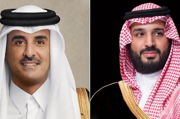 سمو
    ولي
    العهد
    وأمير
    دولة
    قطر
    يستعرضان
    هاتفيًا
    العلاقات
    الأخوية
    ويبحثان
    تطورات
    الأحداث