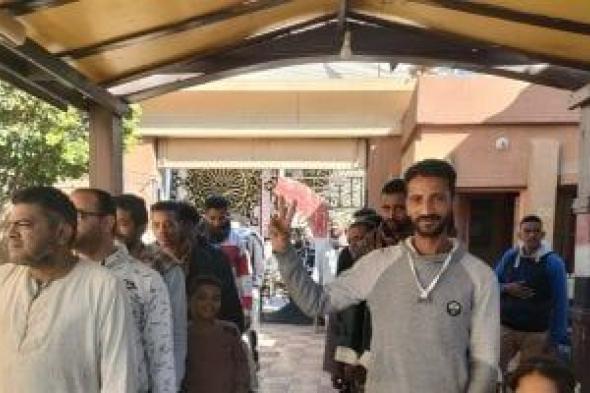 أهالى
قرى
ونجوع
الأقصر
يصطحبون
أطفالهم
بجولة
إعادة
انتخابات
النواب