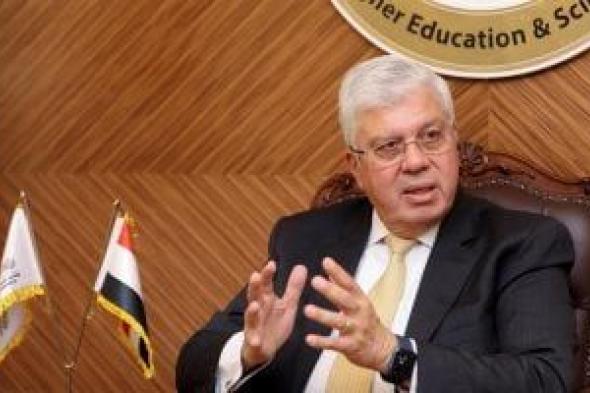 التعليم
العالى:
تنظيم
أكثر
من
52
ألف
نشاط
طلابى
خلال
عام
واحد