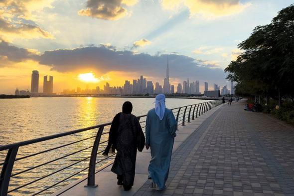 دبي.. المشي متعة حقيقية