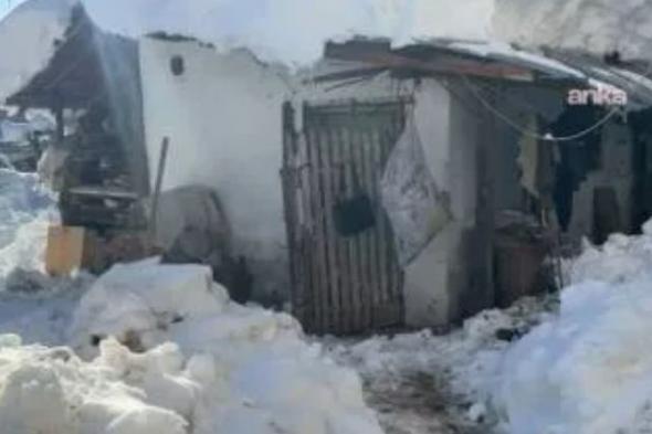 العثور على عجوز تركية متجمدة وسط الثلج في حديقة منزلها