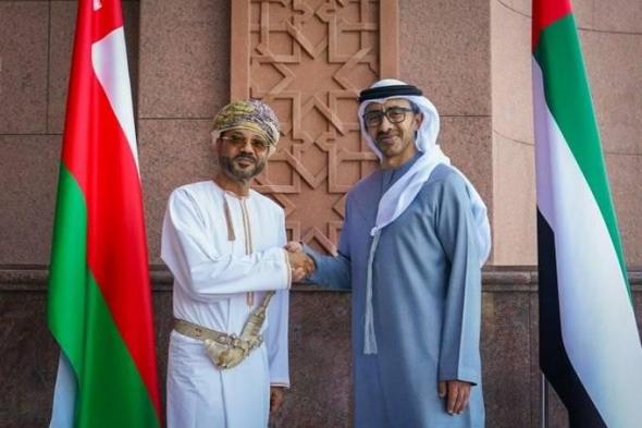 عبدالله
بن
زايد
ووزير
خارجية
عُمان
يبحثان
العلاقات
الأخوية
وتعزيز
التعاون