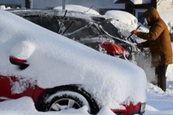 تساقط
كثيف
للثلوج
فى
بولندا