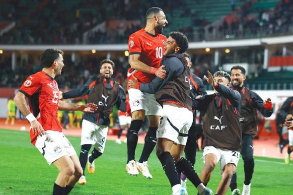 مصر تحتفل أمام بنين بعد معاناة.. وتبلغ «ربع نهائي إفريقيا»