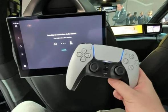 سوني
وهوندا
تكشفان
عن
أول
"سيارة
بلايستيشن"
في
العالم