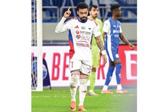 كايو لوكاس: الشارقة غالباً لا يستقبل أهدافاً بهذه الطريقة