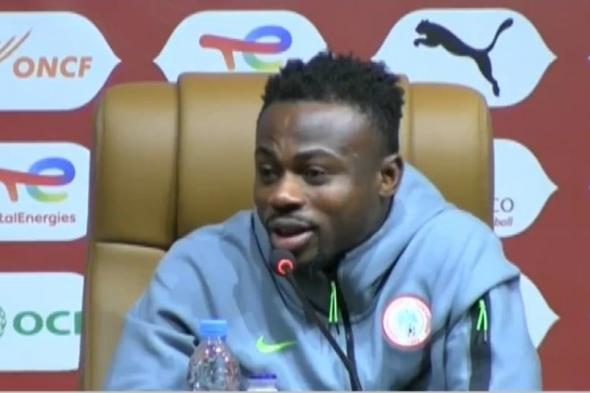 موزيس:
"تحذونا
عزيمة
كبيرة
للفوز
ضد
الجزائر"