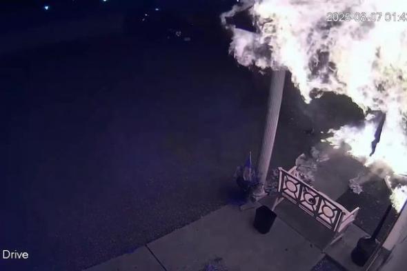 سيجارة رئيس الشرطة الأمريكي تسببت بحريق مدمر لدار المسنين