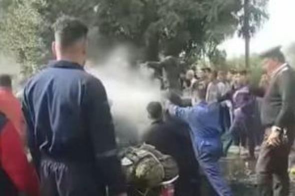 السيطرة
على
حريق
سيارة
بالقرب
من
مزلقان
قليوب
دون
خسائر
بشرية