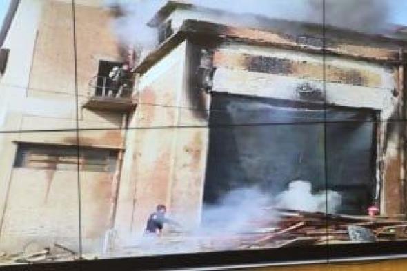 السيطرة
على
حريق
محدود
بمحطة
محولات
قشيشة
ببنى
سويف