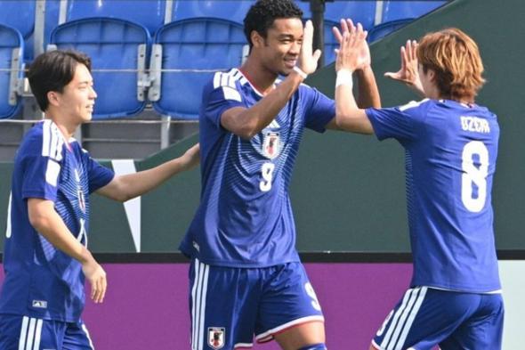 المنتخب
    الياباني
    يهزم
    نظيره
    الإماراتي
    بثلاثية
    نظيفة
    في
    كأس
    آسيا
    تحت
    23
    عامًا