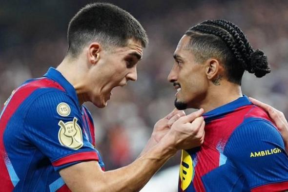 هزم
      غريمه
      ريال
      مدريد
      3-2..
      برشلونة
      سوبر
      إسبانيا
      السادس
      عشر