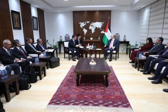 رئيس
الوزراء
يطالب
اليابان
بالاعتراف
بدولة
فلسطين
لدعم
تحقيق
السلام