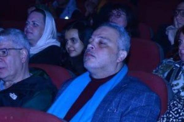 تامر
عبد
المنعم
يستقبل
أحمد
شوبير
في
حفل
فرقة
رضا
للفنون
الشعبية