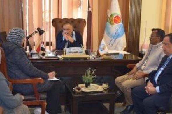 مياه
القناة
والرى
يستعرضان
الموقف
المائى
وخطط
التطوير
لضمان
استدامة
الخدمة