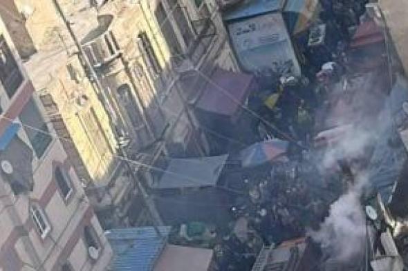 إصابة
شخص
باختناق
فى
حريق
محدود
بمحل
أسماك
بالإسكندرية