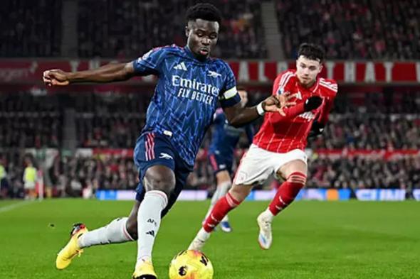 تعادل
    سلبي
    بين
    أرسنال
    ونوتنغهام
    فورست
    في
    الدوري
    الإنجليزي
    الممتاز