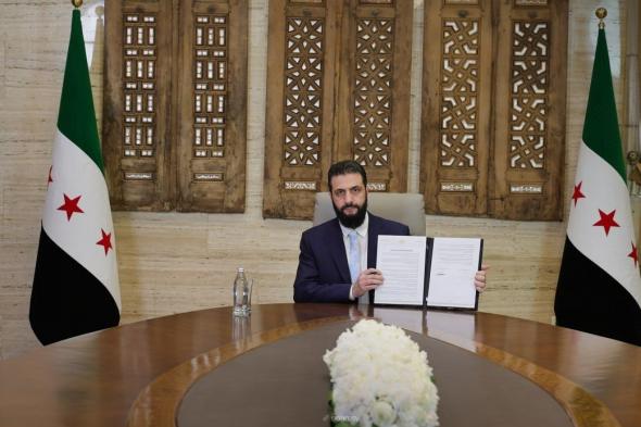 الرئيس السوري يوقع اتفاقاً لوقف النار مع "قسد" ودمجها بالكامل في الدولة