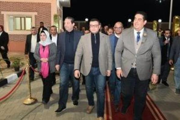 وزير
الإسكان
ومحافظ
دمياط
يفتتحان
محطة
معالجة
الناصرية
الجديدة