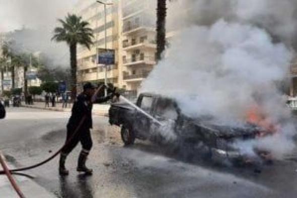 السيطرة
على
حريق
نشب
في
سيارة
ملاكي
بقنا