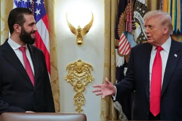 الشرع
    وترامب
    يبحثان
    هاتفيًا
    تطورات
    الأوضاع
    في
    سوريا