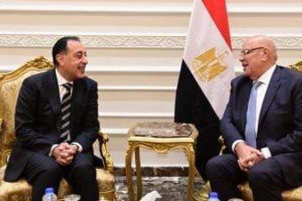 مدبولى
لرئيس
النواب:
نتطلع
لتحقيق
أعلى
قدر
من
التنسيق
بين
الحكومة
والبرلمان