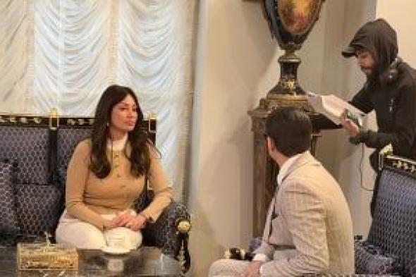 نيرمين
الفقى
زوجة
خالد
الصاوى
فى
مسلسل
أولاد
الراعى