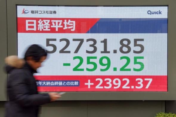 تراجع
      نيكاي
      وارتفاع
      السندات
      اليابانية
      في
      جلسة
      منتصف
      الأسبوع