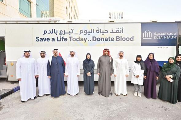 إقبال كبير من كوادر «التربية والتعليم» على التبرع لحملة «دمي لوطني»