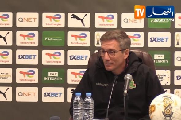 دي
سانتوس:
"مباراتنا
ضد
شبيبة
القبائل
ستكون
حاسمة
للفريقين"