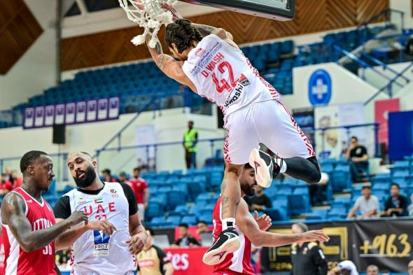 المنتخب يقتنص الاتحاد الليبي في الثواني الأخيرة.. وينفرد بصدارة «سلة دبي»