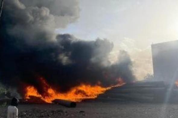 نشوب
حريق
بمصنع
للأحذية
بشبرا
الخيمة
والحماية
المدنية
بالقليوبية
تدفع
بسيارات
الإطفاء