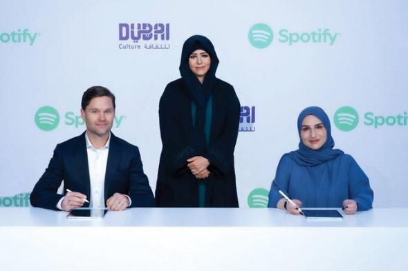 «سبوتيفاي» تختار دبي.. أصوات المدينة تصل إلى العالم