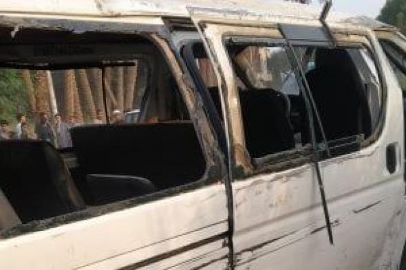 مصرع
عاملين
إثر
حادث
تصادم
على
طريق
جمصة
الدولى
بالدقهلية