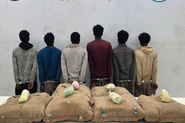 القبض
    على
    6
    مخالفين
    إثيوبيين
    لتهريبهم
    108
    كيلوجرامات
    من
    القات