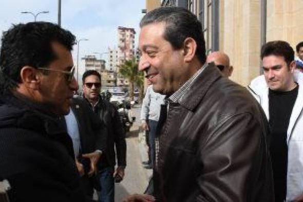 وزير
الشباب
والرياضة
يجري
جولة
تفقدية
بمحافظة
دمياط